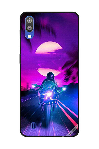 Covernex غطاء حماية لهاتف سامسونج جالاكسي M10 - راكب الدراجة النارية يترك الق...