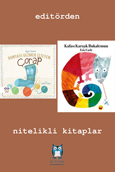 Büyülü Fener Yayınları Kafası Karışık Bukalemun - Dünyayı Gezmek İsteyen Çora...