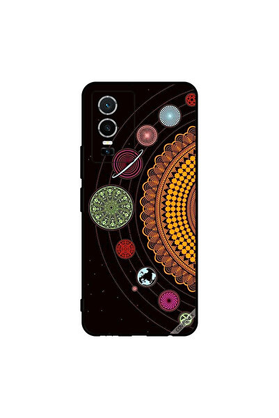 Covernex غطاء حماية لهاتف فيفو Y76 5G - أشكال ماندالا الفضائية