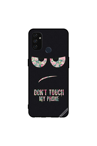 Covernex غطاء حماية لهاتف Oneplus Nord N100 مطبوع عليه عبارة "لا تلمس هاتفي"