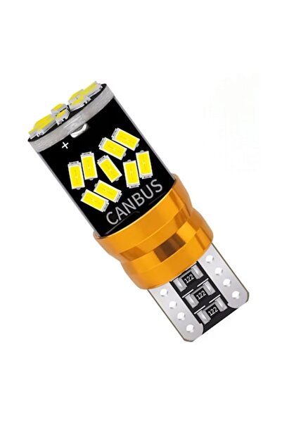 OEM Bec LED Auto, T10, W5W, Pentru Iluminare Interioara, 280°, Canbus, 6000K Alb Rece, 27 x LED smd, Pl