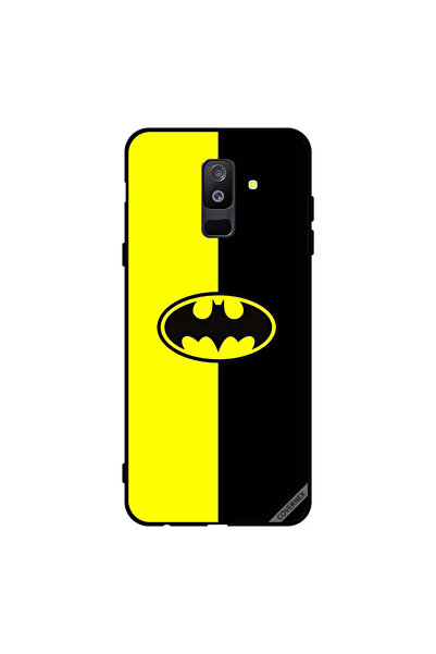 Covernex غطاء حماية لهاتف سامسونج جالاكسي A6+ (2018) بشعار باتمان
