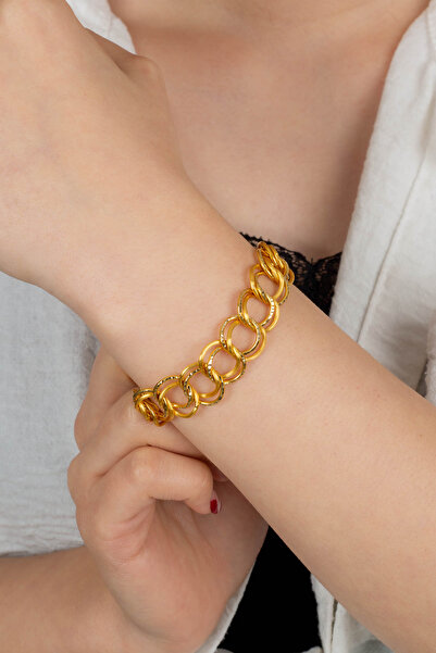 MÜCEVHER SARAYI 14 Ayar Altın Samanyolu Bileklik