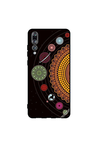 Covernex غطاء حماية لهاتف هواوي بي 20 برو - أشكال ماندالا الفضائية