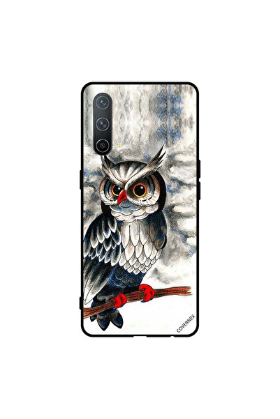 Covernex غطاء حماية لهاتف Oneplus Nord CE 5G رسم بومة فنية