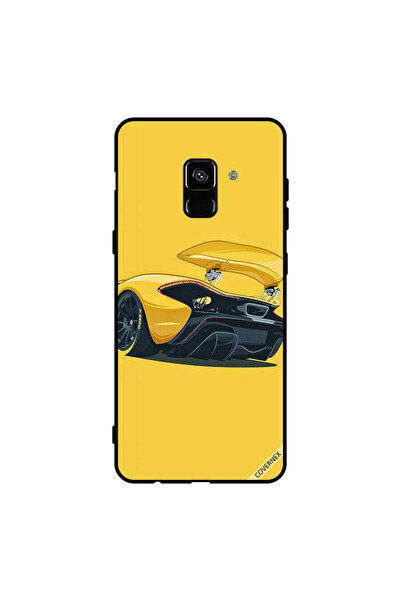 Covernex غطاء حماية لهاتف سامسونج جالاكسي A8+ (2018) أصفر P Zero