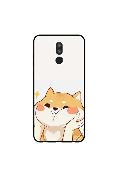 Covernex غطاء حماية لهاتف هواوي ميت 10 لايت مع صورة قطة محبة أثناء حملها من ا...