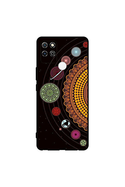 Covernex غطاء حماية لهاتف Honor Play 5T بتصميم أشكال ماندالا الفضائية