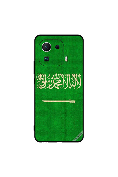 Covernex غطاء حماية لهاتف شاومي مي 11 برو بعلم المملكة العربية السعودية العتيق