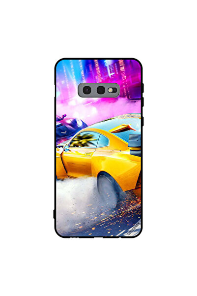Covernex غطاء حماية لهاتف سامسونج جالاكسي S10e - سيارة صفراء