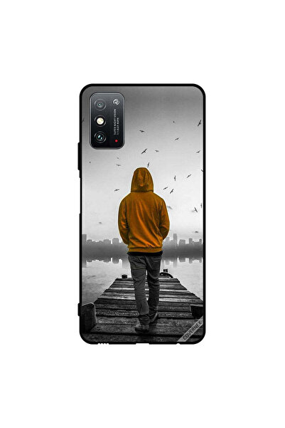 Covernex غطاء حماية لهاتف Honor X10 Max 5G - فتى حزين يمشي