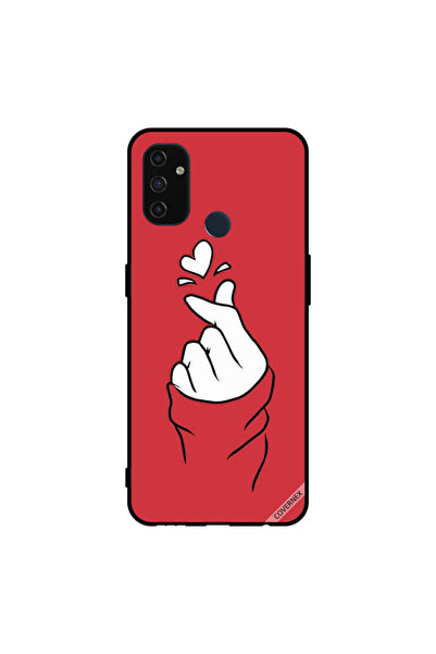 Covernex غطاء حماية لهاتف Oneplus Nord N100 Snap Love أحمر