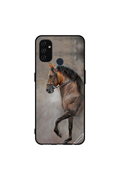 Covernex غطاء حماية لهاتف Oneplus Nord N100 صورة حصان عتيقة