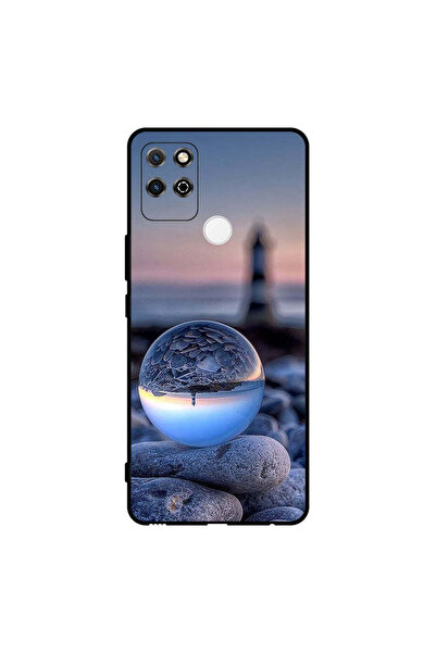 Covernex غطاء حماية لهاتف Honor Play 5T، صورة رائعة للطبيعة في زجاج دائري