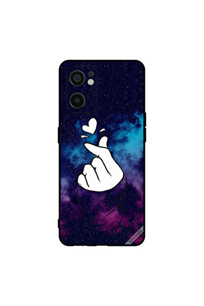 Covernex غطاء حماية لهاتف Oppo Reno7 SE 5G Snap Love أزرق داكن