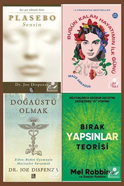 Diyojen Yayıncılık Plasebo Sensin+Bugün Kalan Hayatımın İlk Günü+