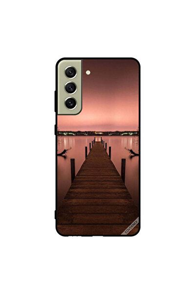 Covernex Protective Case Cover For Samsung S21 FE Pathway To Sea Evening