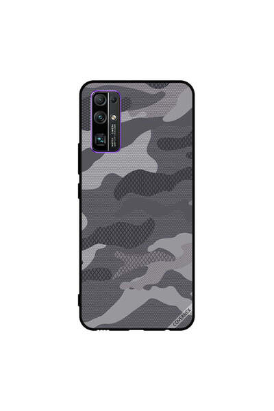 Covernex Protective Case Cover For Honor 30 Grey Camouflage Pattern