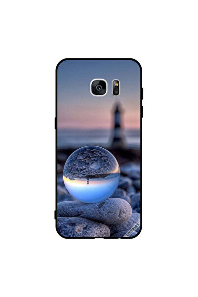 Covernex غطاء حماية لهاتف سامسونج جالاكسي إس 7 إيدج، صورة رائعة للطبيعة في زج...