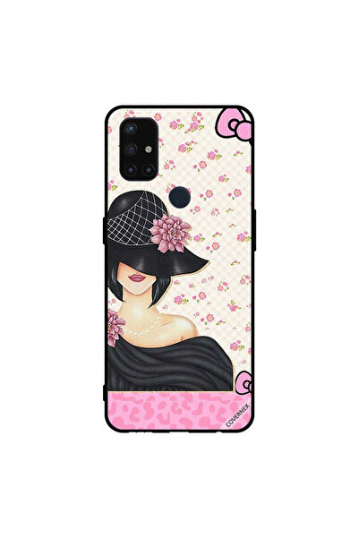 Covernex غطاء حماية لهاتف Oneplus Nord N10 5G - فتاة سوداء