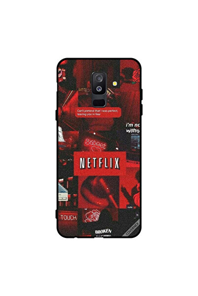 Covernex غطاء حماية لهاتف سامسونج جالاكسي A6+ (2018) من نيتفليكس