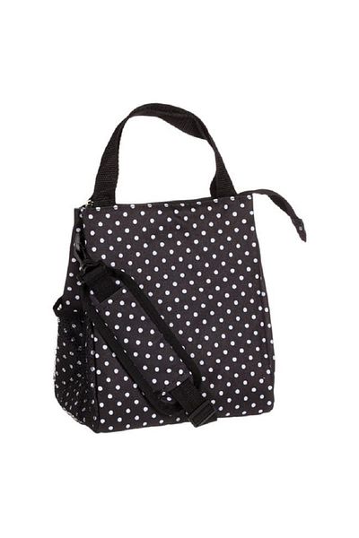OEM Insulated bag, size 21x16x24 cm, capacity 8 l, Polka dots