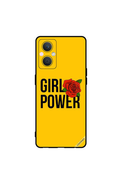 Covernex Protective Case Cover For Oppo A96 Girl Power Yellow