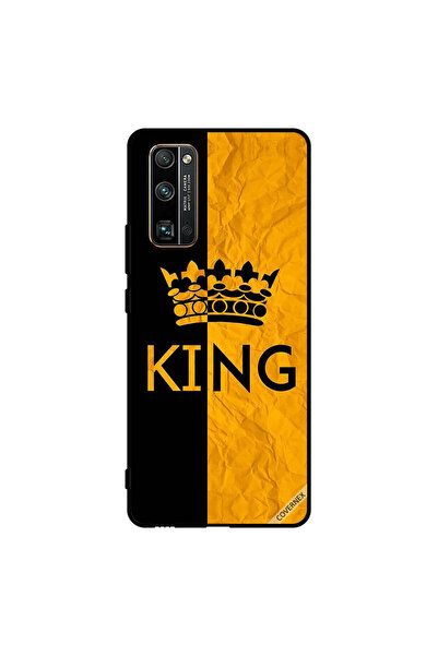 Covernex غطاء حماية لهاتف Honor 30 Pro كينج أسود وأصفر