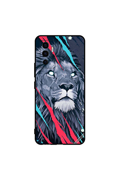 Covernex غطاء حماية لهاتف Vivo V23e 5G برسومات الأسد الملك
