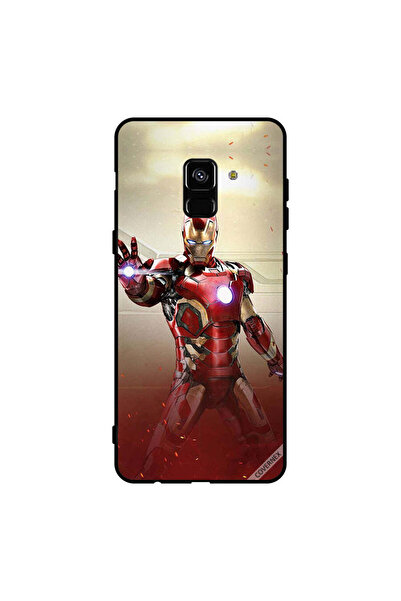 Covernex غطاء حماية لهاتف سامسونج جالاكسي A8+ (2018) Iron Man Defense