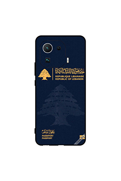 Covernex غطاء حماية لهاتف شاومي مي 11 برو - جواز سفر لبناني