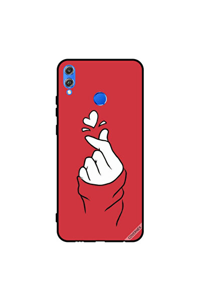 Covernex غطاء حماية لهاتف Honor 8X Snap Love أحمر