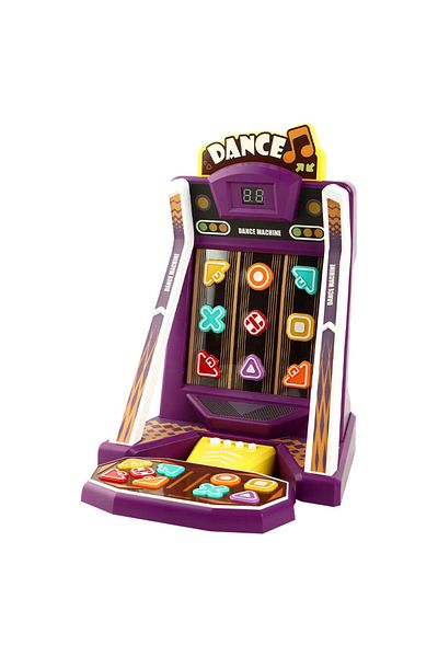 rexa Yance Dance Machine Finger Flick Arcade Game | Mini LED Rhythm Challenge