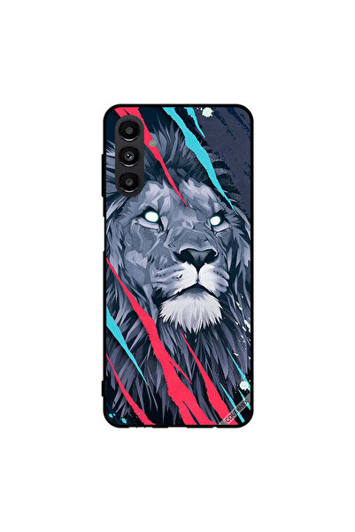 Covernex غطاء حماية لهاتف سامسونج جالاكسي A13 5G، رسم الأسد الملك