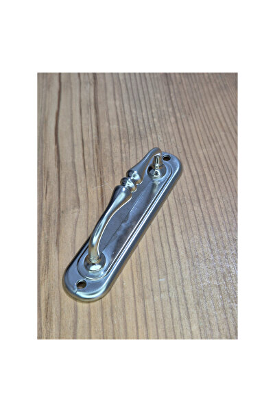 HOBİDABİ 2 Adet Krom Kıvrık Sürgü Kapı Kol Kıvrık Çekme Kol