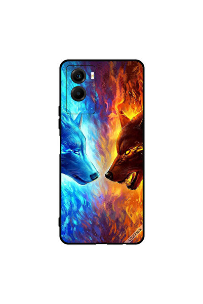 Covernex غطاء حماية لهاتف Vivo Y55s 5G - ذئب الماء والنار