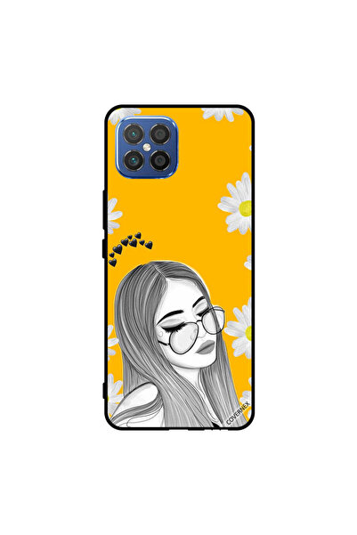 Covernex غطاء حماية لهاتف هواوي نوفا 8 SE 4G - فتاة تحب خيالات النظارات