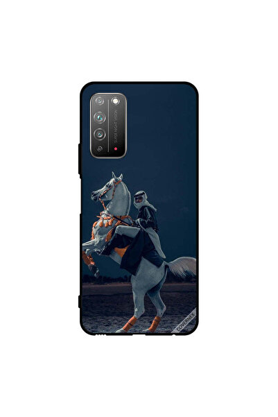 Covernex غطاء حماية لهاتف Honor X10 5G، شاب على حصان