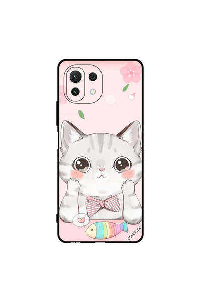 Covernex غطاء حماية لهاتف شاومي مي 11 لايت - سمكة القط