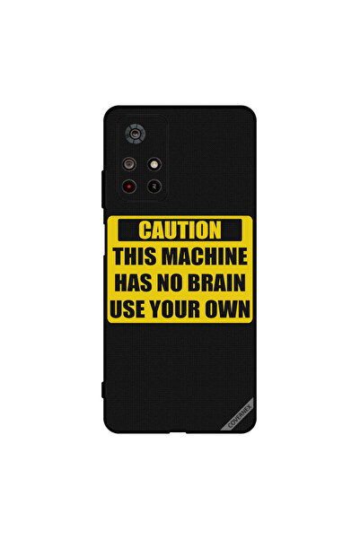 Covernex غطاء حماية لهاتف Poco M4 Pro تحذير: هذا الجهاز لا يحتوي على دماغ