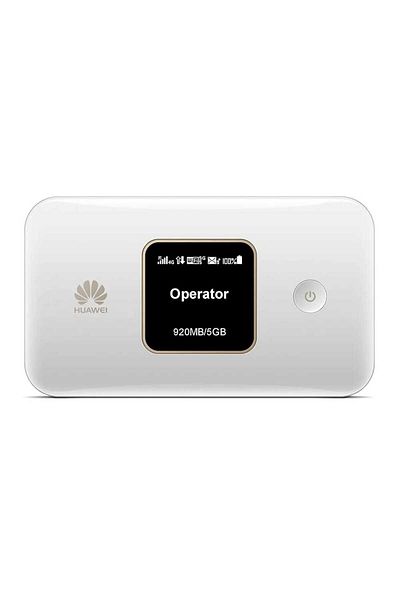 Generic راوتر هواوي 4G بسرعة 300 ميجابت في الثانية وبطارية 3000 مللي أمبير في الساعة وعدد مستخدمين 32 أبيض