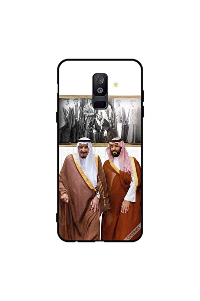 Covernex غطاء حماية لهاتف سامسونج جالاكسي A6+ (2018) الملك سلمان وولي العهد ي...