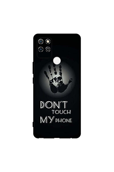 Covernex غطاء حماية لهاتف Honor Play 5T مطبوع عليه عبارة "لا تلمس هاتفي باليد"