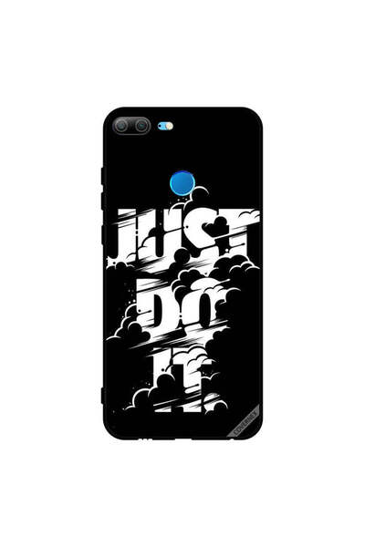 Covernex غطاء حماية لهاتف Honor 9 Lite - Just Do It - أبيض وأسود