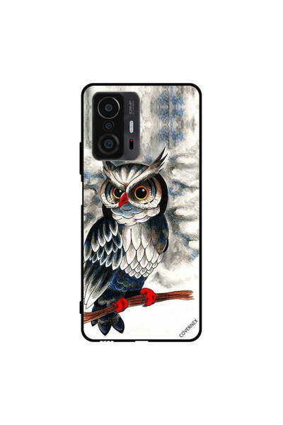 Covernex غطاء حماية لهاتف شاومي 11T برو برسومات بومة فنية