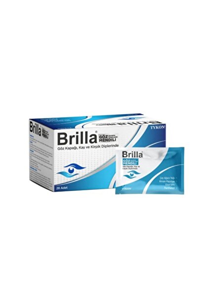 Brilla Göz Çevresi Temizleme Mendili 28li