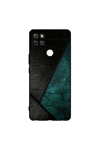 Covernex غطاء حماية لهاتف Honor Play 5T بنمط أسود وأخضر داكن