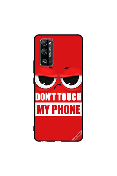 Covernex غطاء حماية لهاتف Honor 30 Pro+ - لا تلمس هاتفي - أحمر