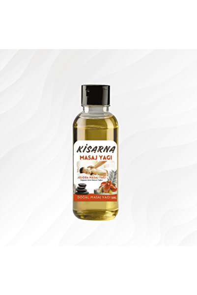 Kisarna Jojoba Kokulu Yenilebilir Gevsetici Rahatlatıcı Aromaterapi Vücut Mas...