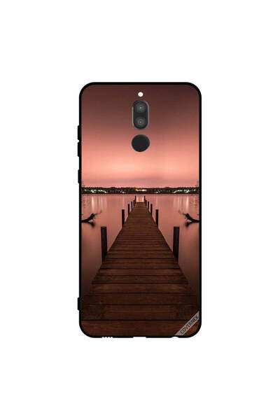 Covernex غطاء حماية لهاتف هواوي ميت 10 لايت - مسار إلى البحر مساء